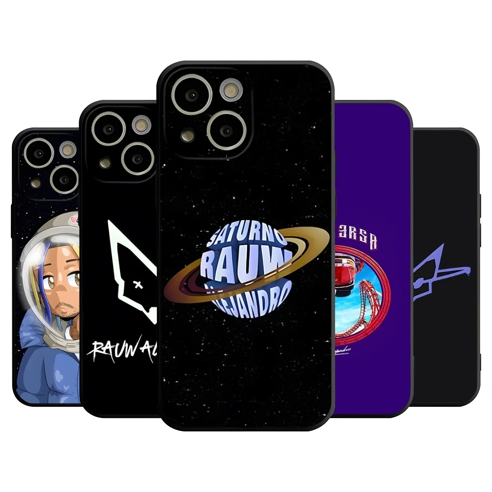 Singer Rauw Alejandro Playa Saturno Phone Case For 14 Pro Max For Iphone 16 15 Po Max 12 Mini 11 13 Pro Xr X Xs 8 7 Plus Cover