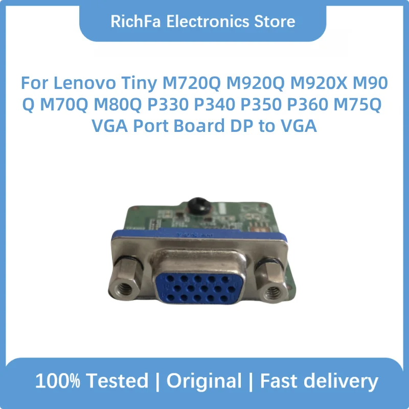 01AJ935 para Lenovo Tiny M720Q M920Q M920X M90Q M70Q M80Q P330 P340 P350 P360 M75Q placa de puerto VGA DP a VGA