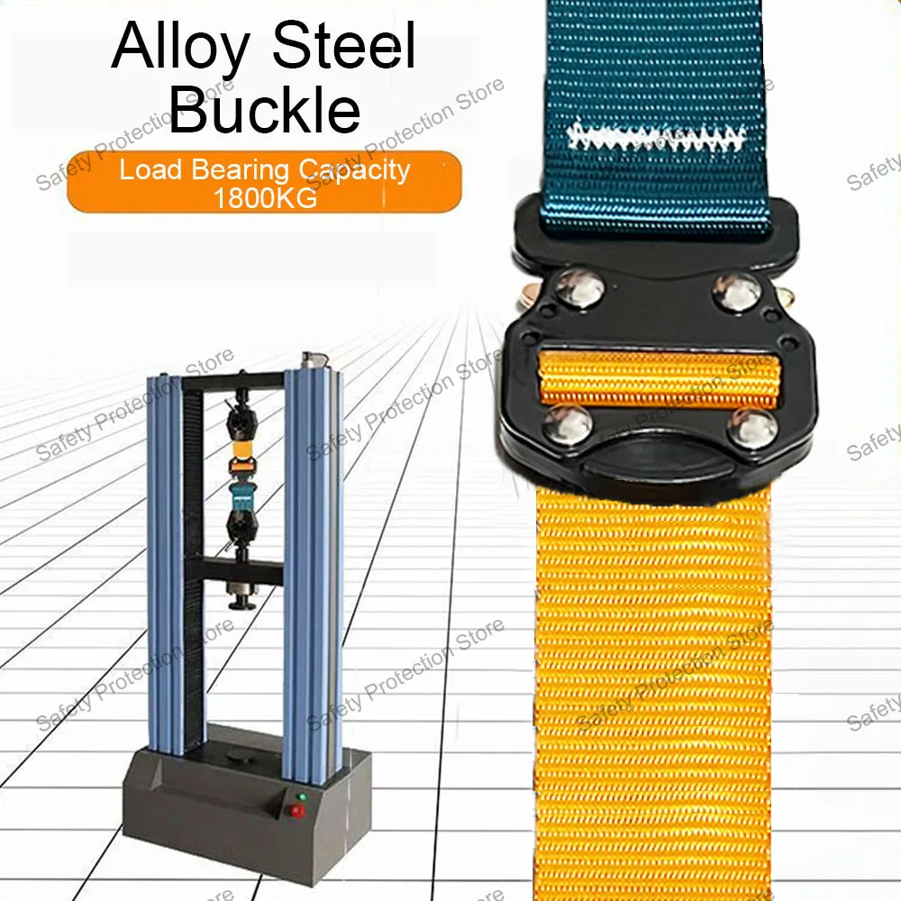 Five-point High Altitude Work Safety Harness Full Body Safety Belt Outdoor Climbing Training Work Construction Protect Equipment