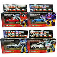 Transformer G1 Reissue KO Sideswipe Prowl Jazz Smokescreen Action Figure Toy Gift Collection