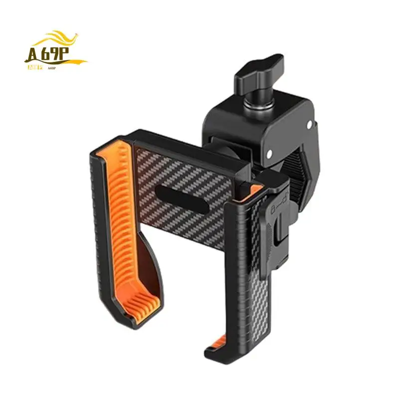 A69P-Golf Cart Phone Holder Mount - 3S Phone Clip Install, 1S Lock & Release,For Phone Caddy For Galaxy