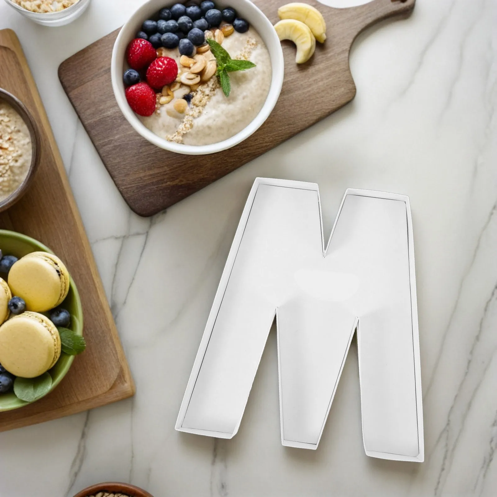 

Small Fillable Cardboard Alphabet Candy Tray Paper Cutout Birthday Party Event Snack Holder Charcuterie Board 8 Inch