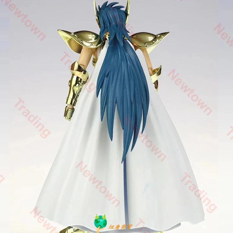 

CS Model Saint Seiya Myth Cloth EX Aquarius Camus With Hyoga Cygnus Head Gold/24K Knights of the Zodiac Action Figure In Stock
