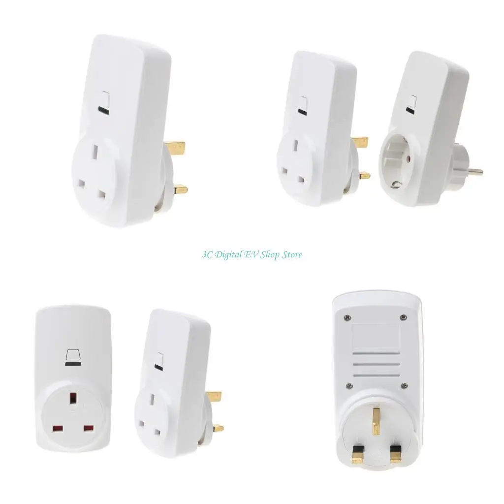

E74D Беспроводное радиочастотное управление AC 220V для Socket UK/EU Plug Home Office