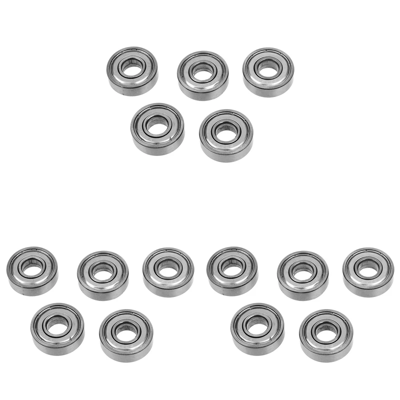 10Mm/26Mm/8Mm 6000Z Radial Shielded Deep Groove Radial Ball Bearing 15 Pcs