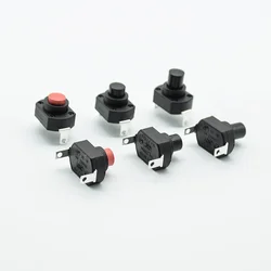 4pcs 6A/10A Height 13.5/15.5/18.5mm UPS switch flashlight  self locking switch push button  micro power switch