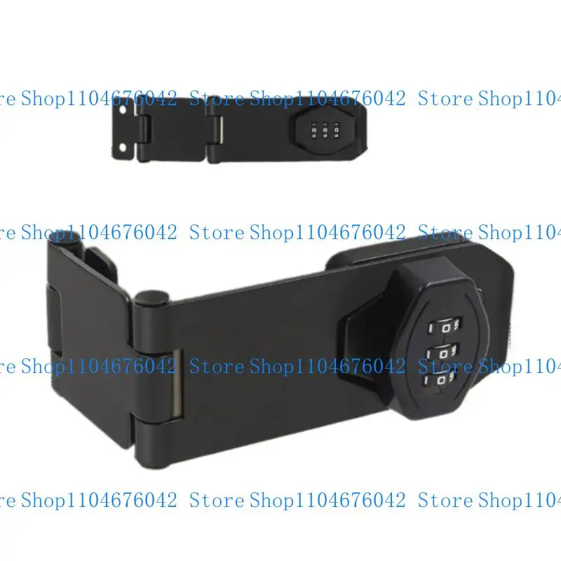 

5ASD Multiupressive Twist Ручка HASP Latches Codes Lock для двойной двери