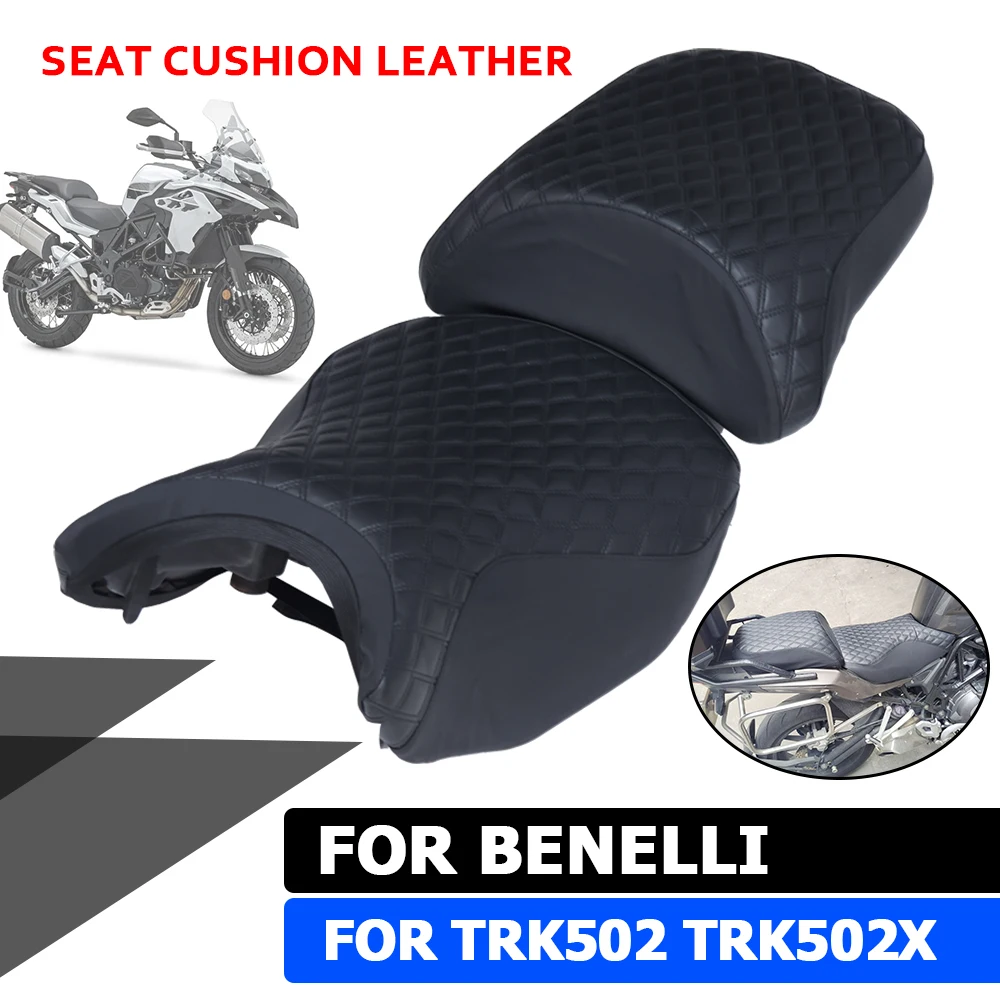 

Motorcycle Accessories Seat Cushion Cover Guard Protector Dust Case Leather For Benelli TRK502X TRK502 TRK 502 X TRK 502X 2022