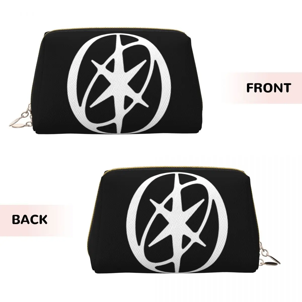 KATEYE Kpop Group Women Cosmetic Bags Travel Makeup Organizer Pouch Toiletry Storage Dopp Kit Box