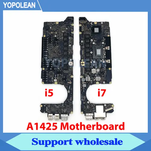 For MacBook Pro Retina 13" A1425 Motherboard Logic Board i5 i7 8GB 820-3462-A Late 2012 Early 2013 Repair replacement