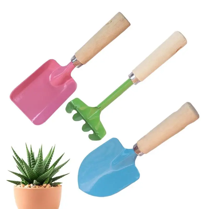 Garden Shovel Set Succulent Garden Shovel Combination Kit Ergonomic Design Planting Care Tools For Lawn Patio Farm Courtyard And