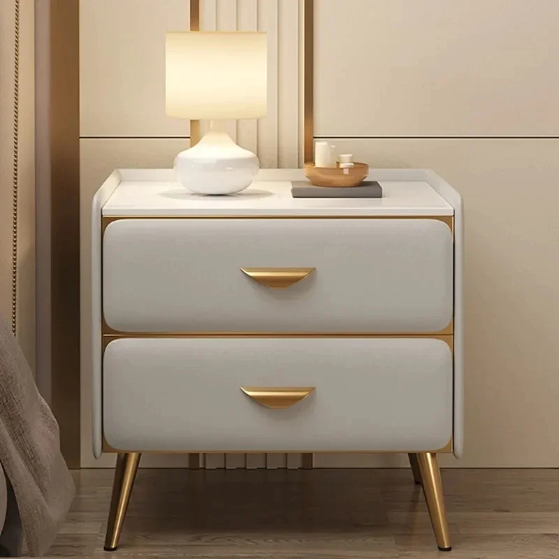 

Luxury Nordic Night Table Bedroom Minimalist Simple Vintage Nightstand Storage Drawers Muebles Para El Hogar Bedroom Furniture