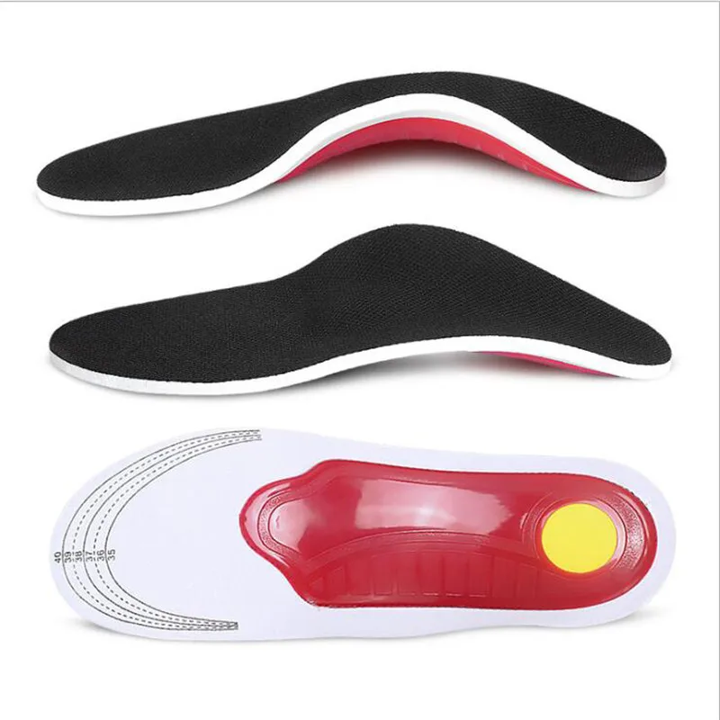 2PCS Orthotic High Arch Support Insoles Gel Pad Arch Support Flat Feet Women Men Orthopedic Foot Pain Unisex Shoes Sole