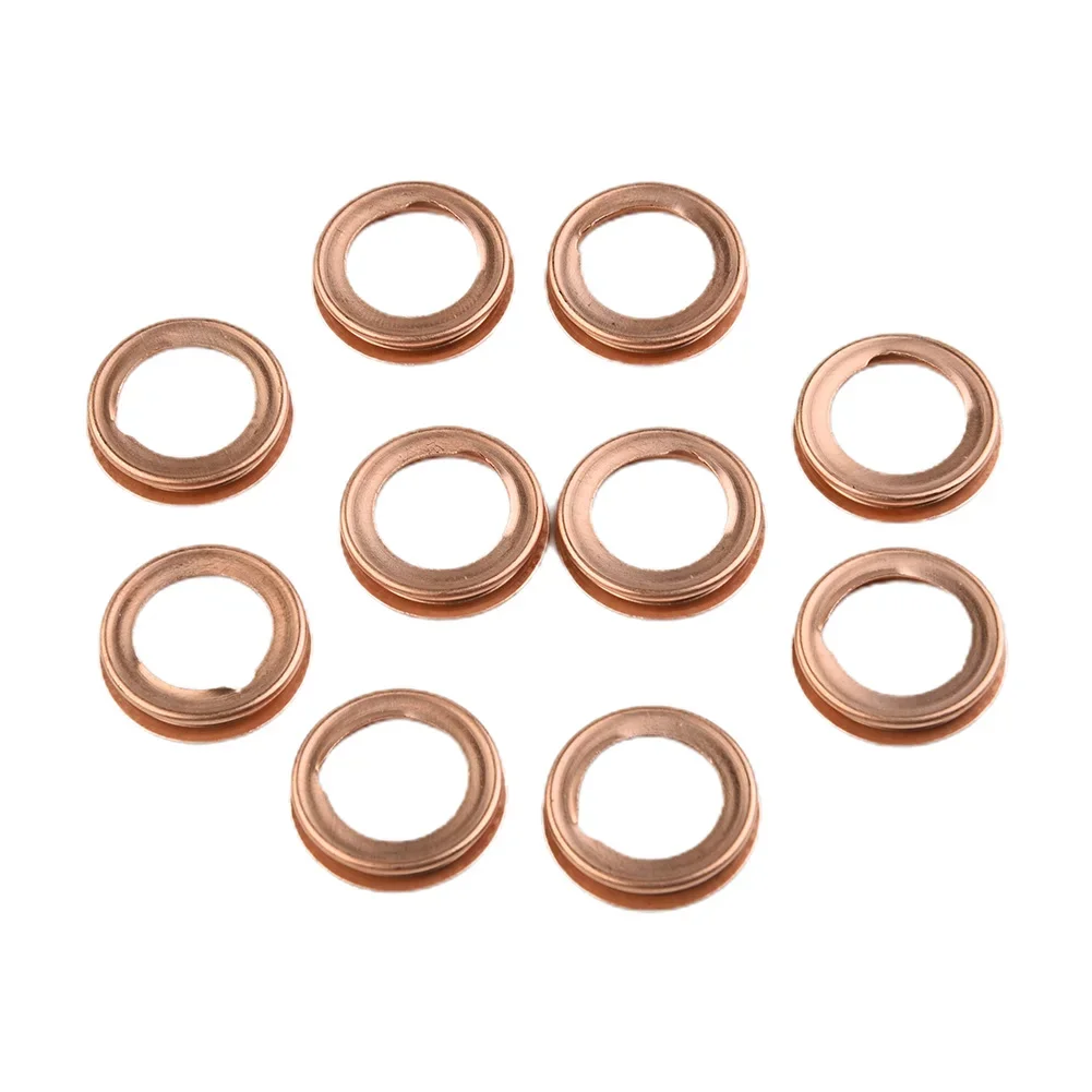 Brand New Washer Gasket High Quality Portable Copper Oil Drain Parts Plug Crush Replacement Stable Characteristics 11026-01M02