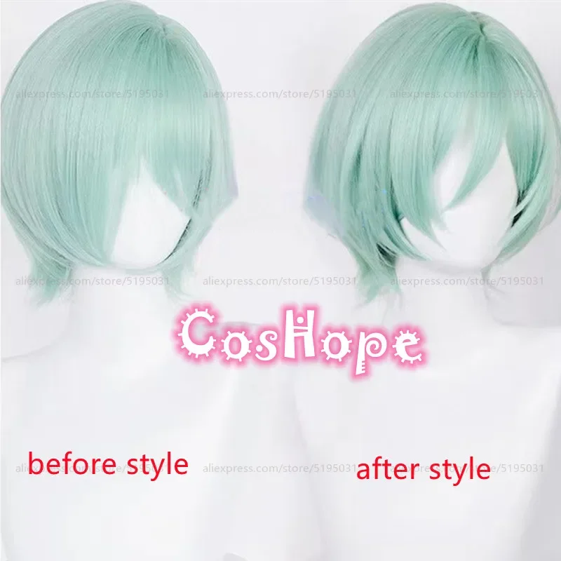 Kazehaya Tatsumi Cosplay Wig 30cm Lime Green Wig Cosplay Anime Cosplay Wig Heat Resistance Synthetic Wig Halloween