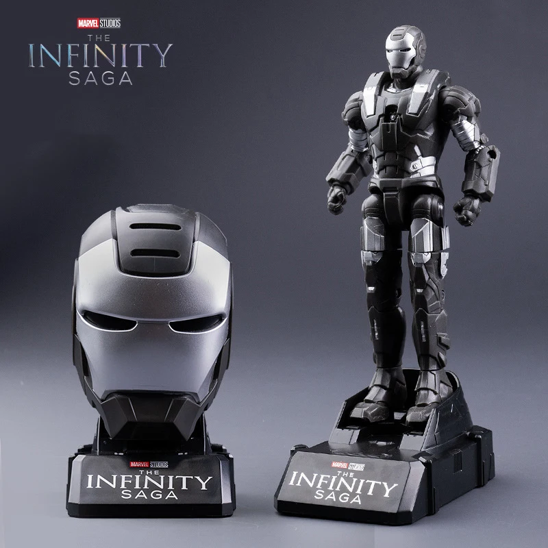 Marvel Anime Actionfigur Iron Man SpiderMan Captain America Ant-Man War Machine Maßstab 1:12 PVC verformbares Modell Kinderspielzeug Geschenk
