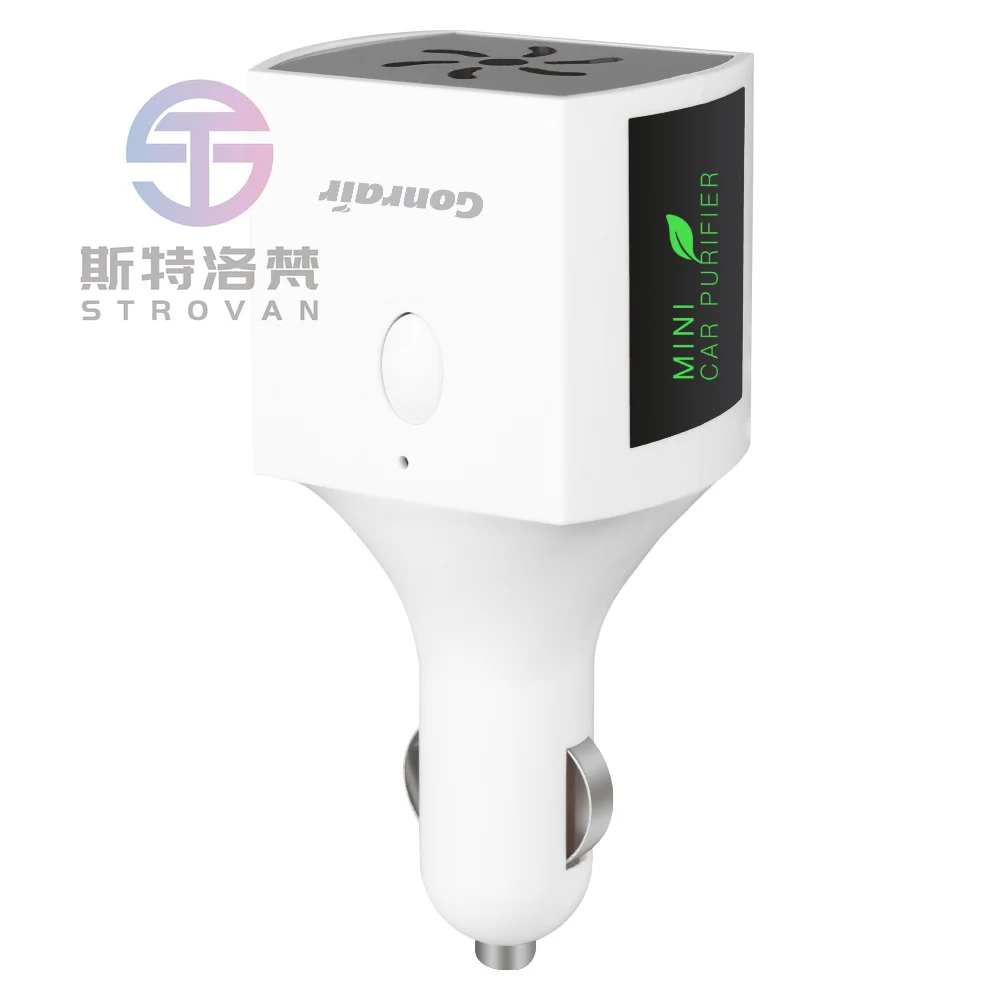 Small Portable air Purifier Negative Ion Generator Mini  Car Vehicle air Purifier Car Freshener