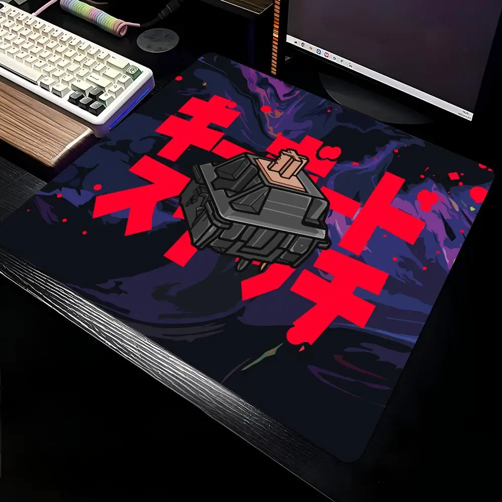

Cyber-style trendy illustration Gaming Mouse Pad Desk Mat Non-Slip 40X45CM mousepad with Stitched Edge pc accessories Gaming mat