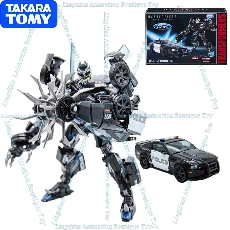 In Stock TAKARA TOMY Transforming Toys Masterpiece Movie 5 MPM05 MPM-05 Barricade Master Class Action Figure Toy Collection Gift