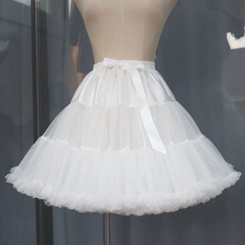 Novo vestido curto de tule para meninas saia tutu lolita faldas cupcake vestido multicolorido ee102