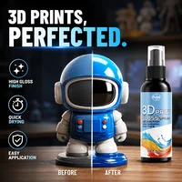 Ifubo 3D Printing Model Polish Liquid For Printed Handicrafts Long Lasting Gloss Hydrophobic Brightening Coating Spray 2