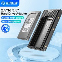 ORICO M.2 Case 2.5 SATA to 3.5 Hard Drive Caddy Adapter Tool Free Hard Disk SSD Converter Mounting Bracket Caddy for Pc Laptop