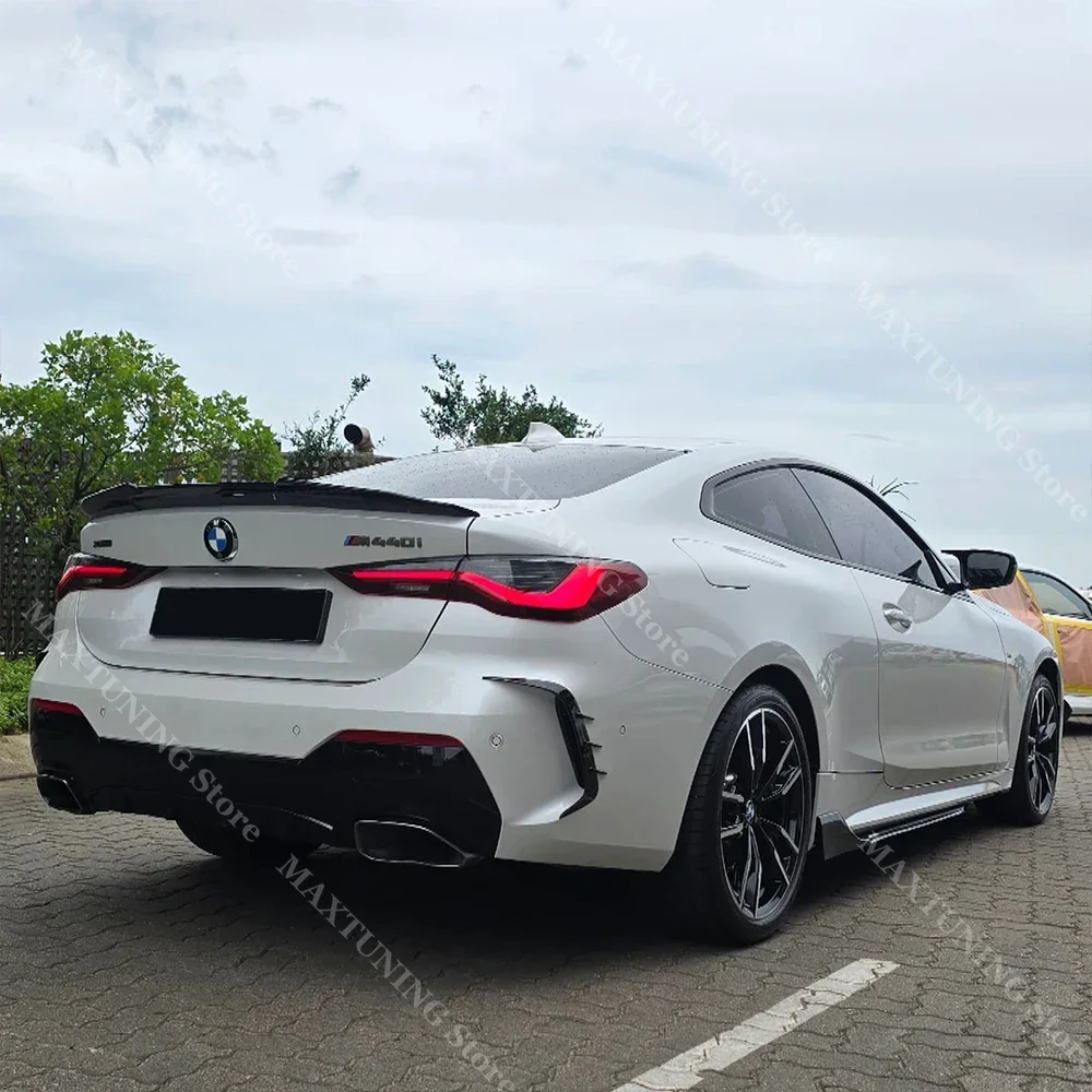 ل BMW 4 سلسلة G22 G82 420d 420i 430i 430d M440i M440d M4 2021-2024 PSM نمط الخلفي غطاء صندوق السيارة سبويلر الشفاه الذيل الجناح بوديكيت