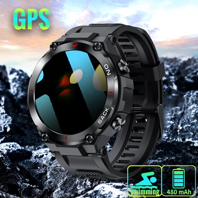 

5 Atm Smart Watch Men Tactical Military For Xiaomi Android Ip68 Waterproof Watches Sports Fitness Smartwatch Gps Integrado 2023