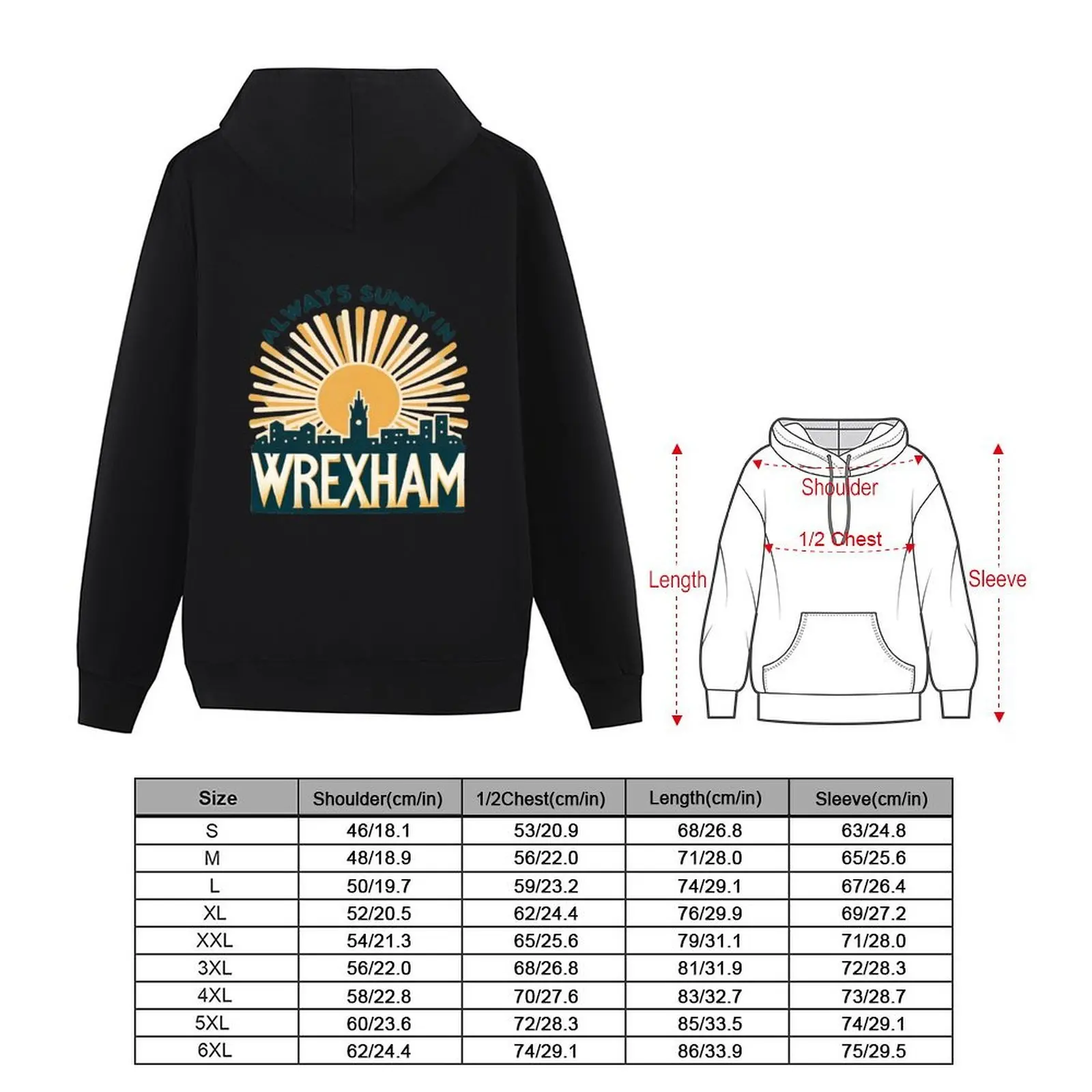 دائما مشمس في Wrexham هوديي ملابس الخريف الكورية ملابس الرجال الملابس الجمالية معطف الرجال أنيمي هوديي