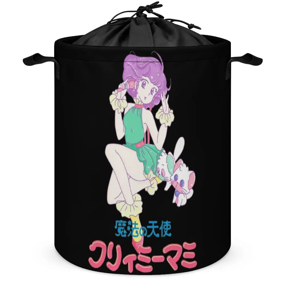 Storage Tank Shoujo Mahou No Tenshi Idol Creamy Mommy Y Laundry Basket Large Capacity Portable Bathroom Storage Novelty Storage