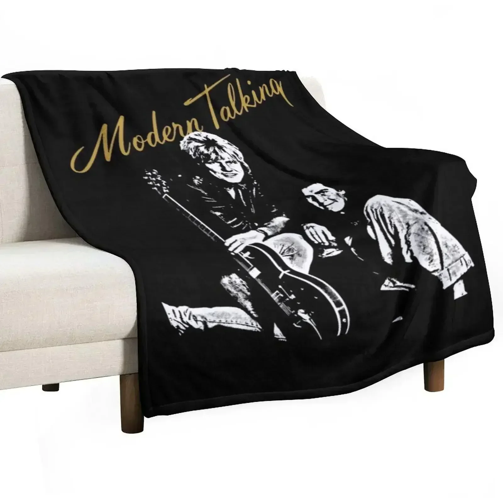 The Original Modern Talking Merchant Throw Blanket Decorative Sofa manga Tourist Blankets