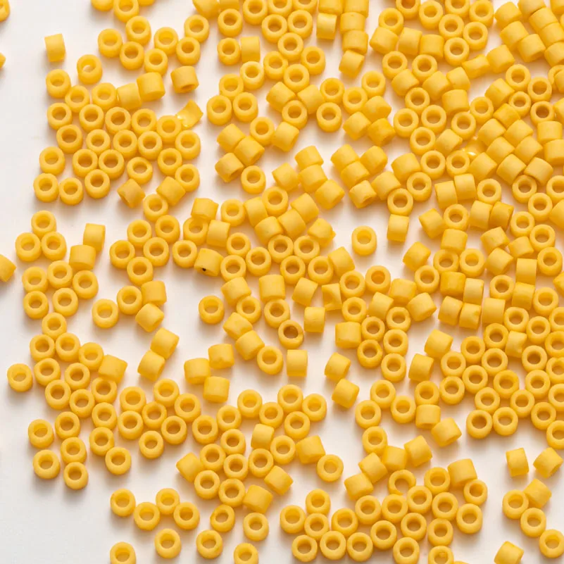MKY Beads 2.0MM 10Grams/Tube Matte  Frosted Glass Beads  DIY Sewing