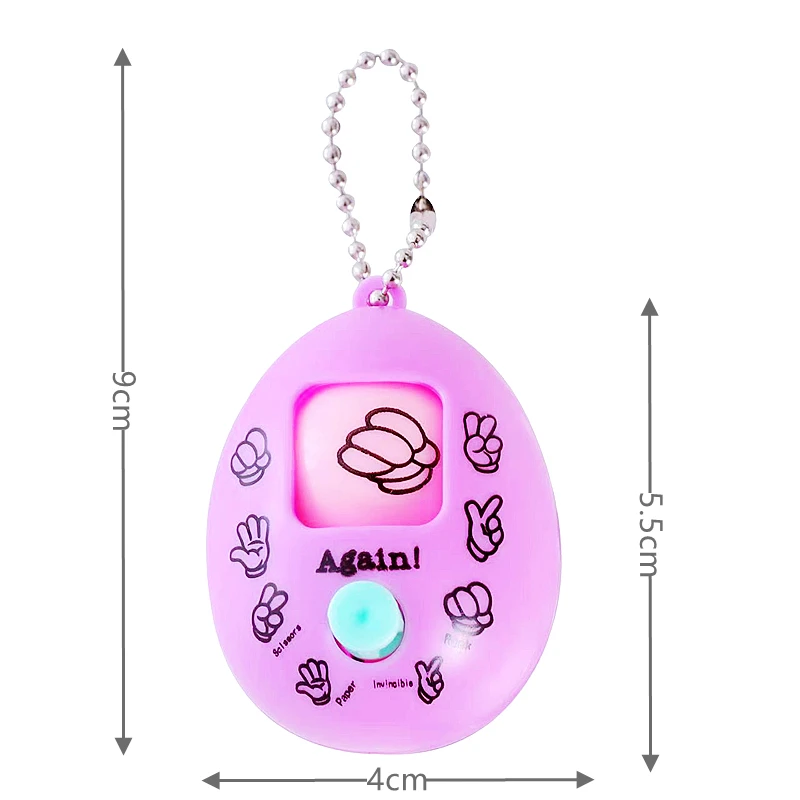 3PCS Forbici di carta da roccia Gioco fortunato Giocattoli di rilevamento antistress Puntelli di gioco per feste di compleanno genitore-figlio