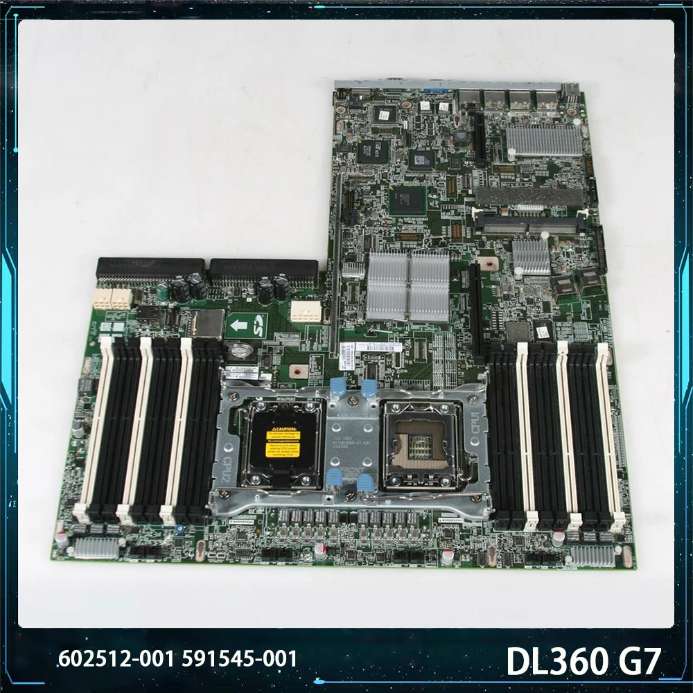 Para hp dl360 g7 602512-001 591545-001 placa-mãe do servidor de alta qualidade totalmente testado navio rápido