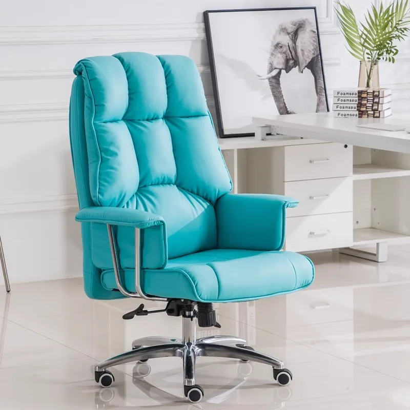 Work Chair Comfortable Chaise Design Gamer Height Adjustable Office Desk Home Chairs Comfy Footrest Recliner Advanced Furniture