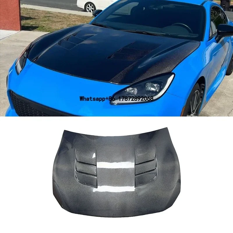 

For GR86 TS Carbon Fiber Hood High Quality Car Bumper Modification Accessory