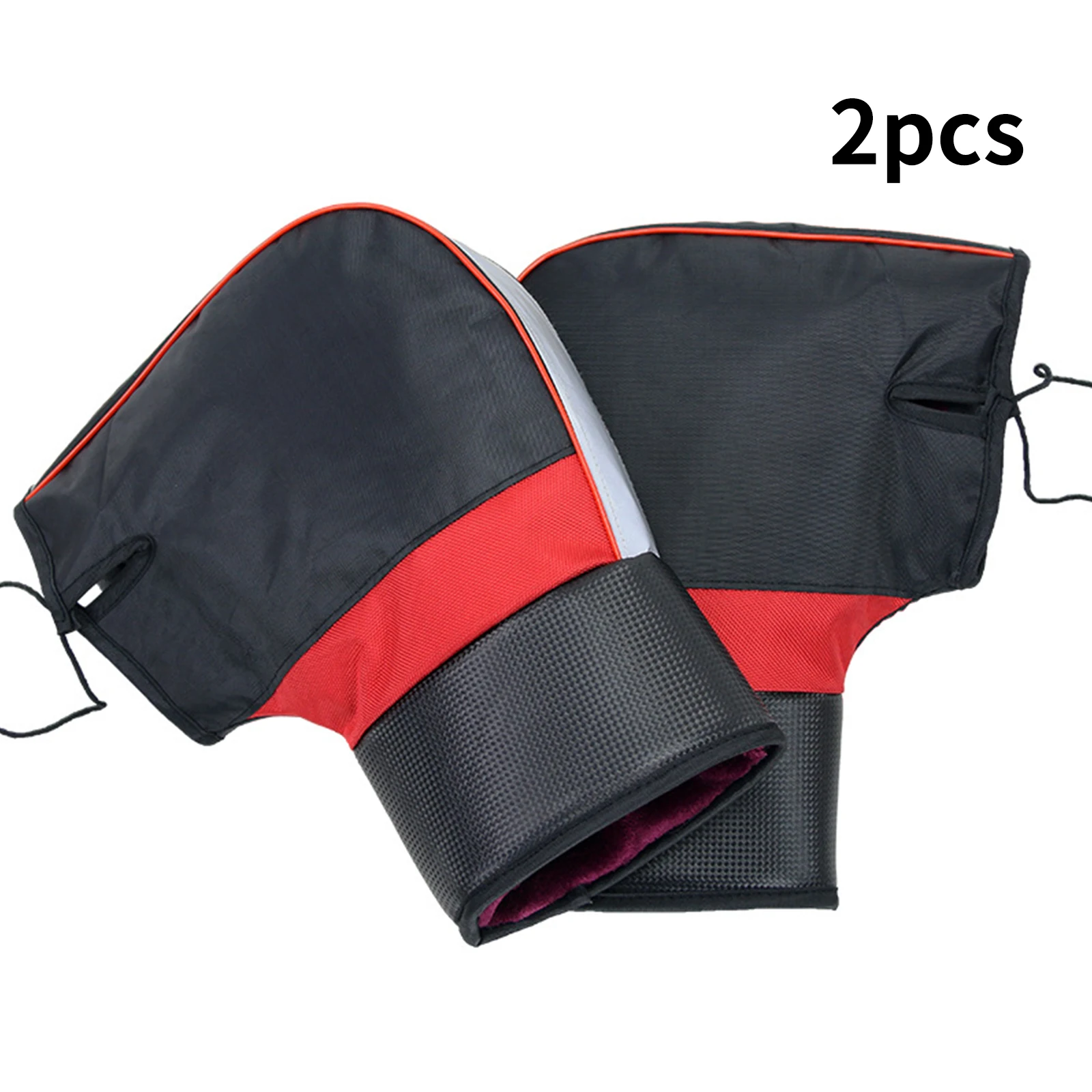 

1Pair Motorcycle Handlebar Muffs Protective Motorcycle Scooter Thick Warm Grip Handle Bar Muff Rainproof Winter Warmer Gloves