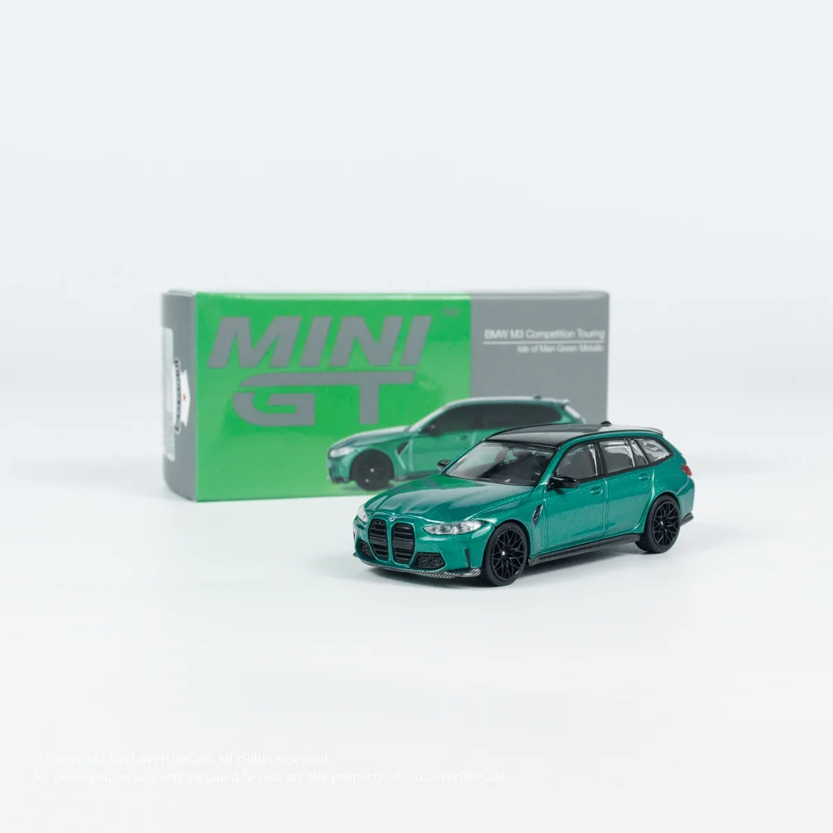 مينيجت 1:64 # 764 BMW M3 Travel Edition نموذج سيارة من السبائك الخضراء، ألعاب للأولاد، قطع تجميع الكبار، هدايا عيد ميلاد الأطفال