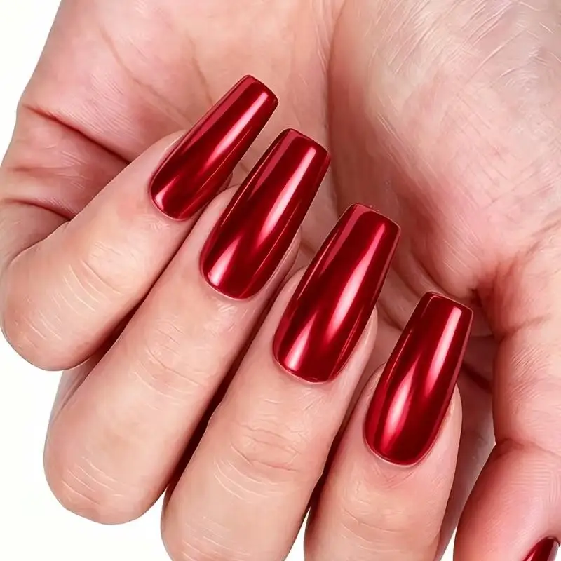 Metal Nail Polish, Fast Drying, No Baking, Lasting Improvement of Beauty, No Need for Light Nail Polish