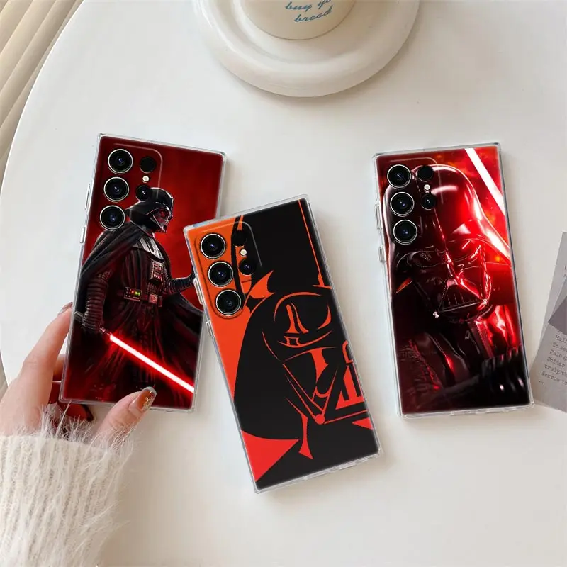 Star-Wars Kyloren Phone Case For Samsung S24 S23 Ultra 5G S22 S20 S10 Plus S21 FE Clear Cases Cover Galaxy S24Ultra S235G Fundas