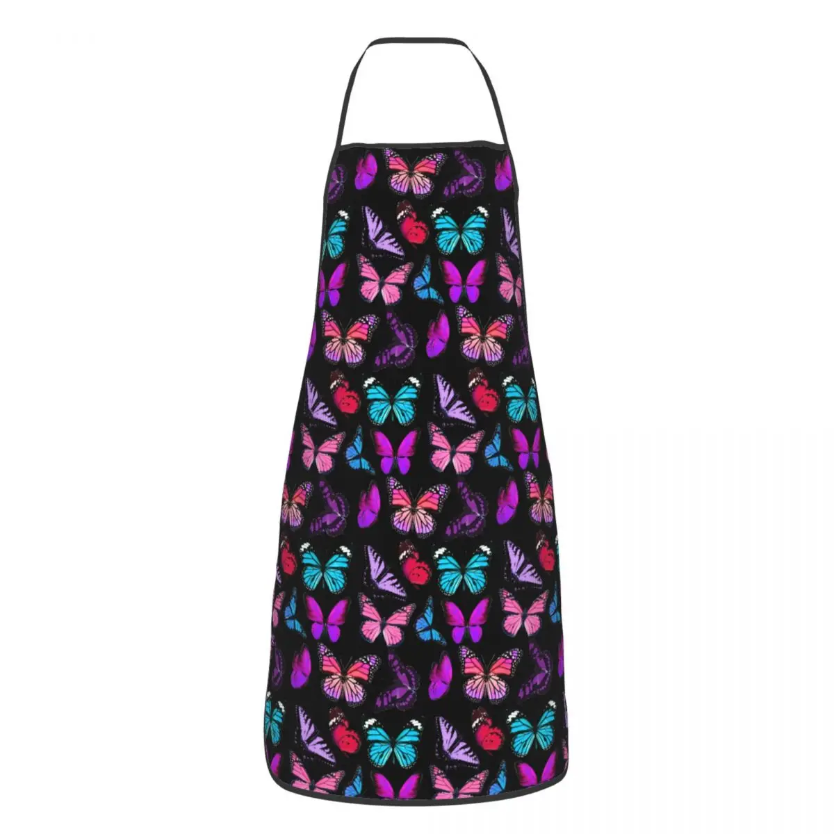 Funny Variety Butterflies Aprons Women Men Butterfly Adult Unisex Kitchen Chef Bib Tablier Cuisine Cooking Baking Gardening