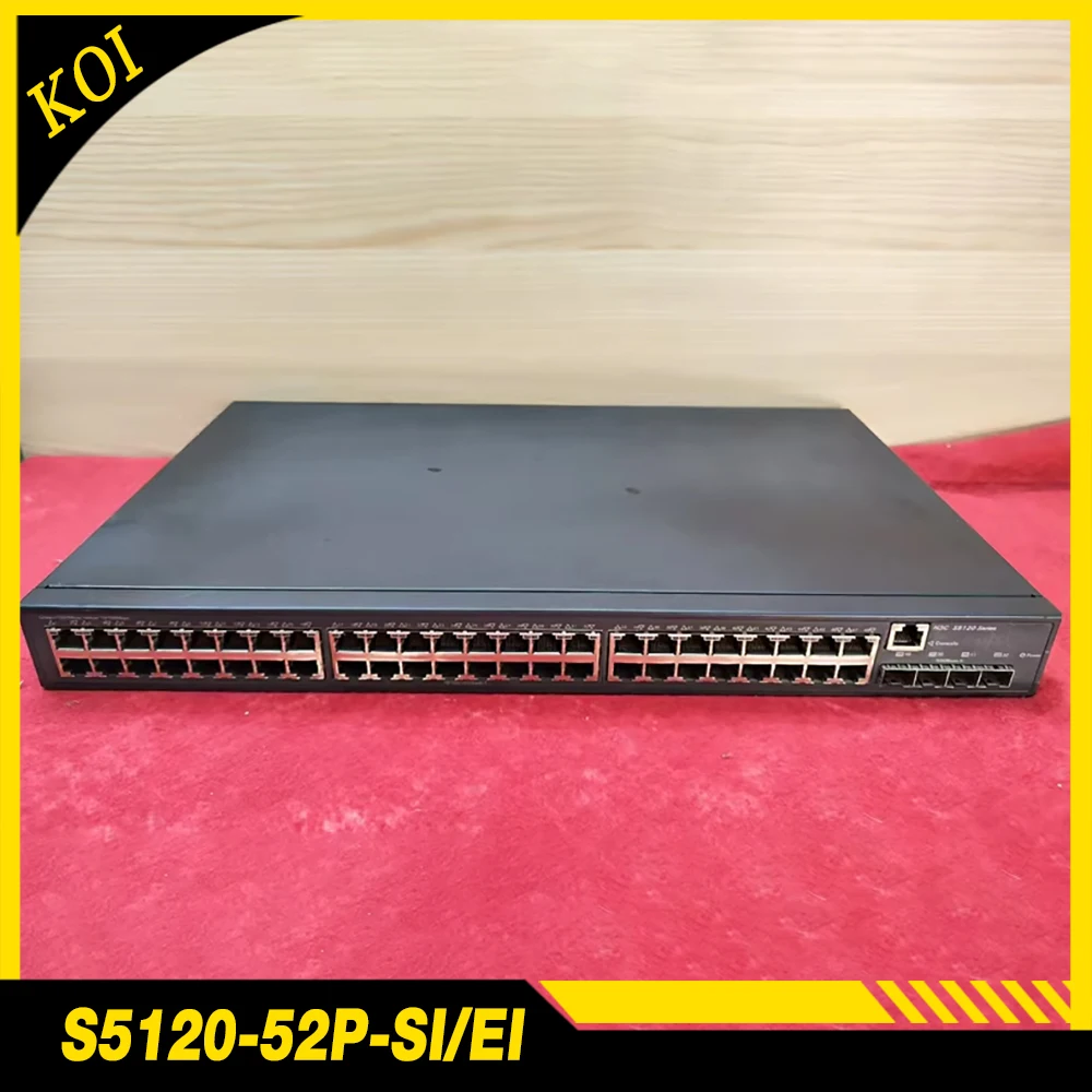 

For H3C S5120-52P-SI/EI 48 port gigabit electrical port 4 SFP gigabit network Ethernet switch