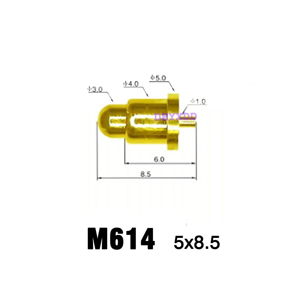 1pcs High Current Spring Loaded Pogo Pin Connector 1A 2A 5A High Power Heavy Current Battery Connector POGOPIN Header Charge