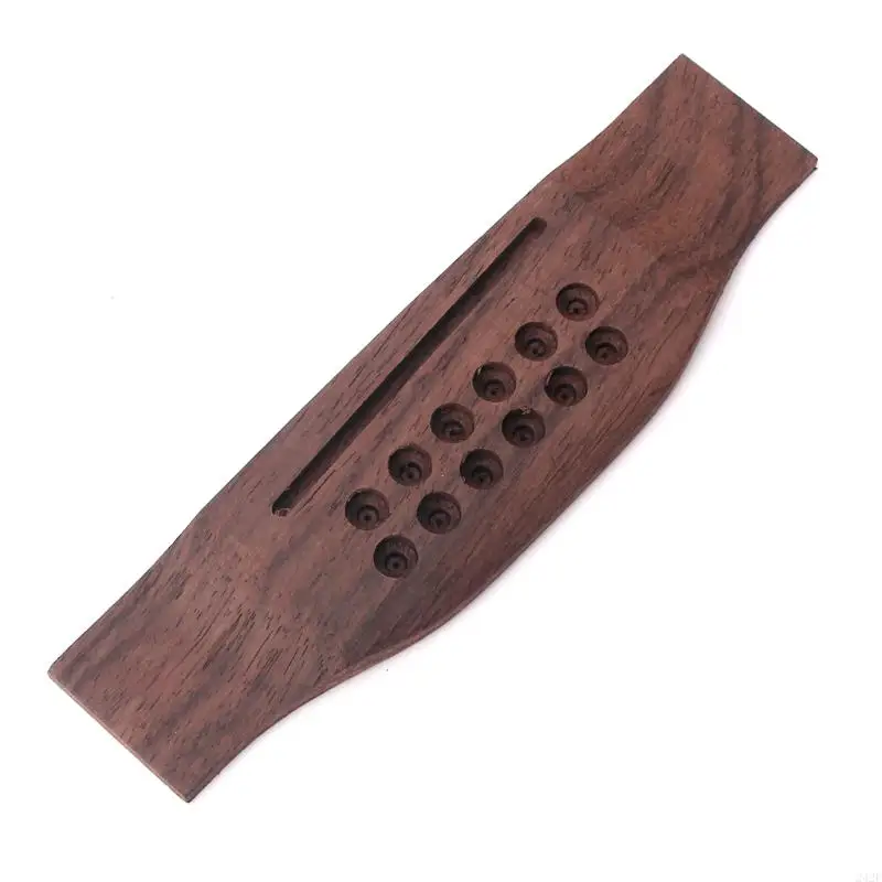 242F Rosewood Bridge for 12 String Acoustic Guitar Accessories Part Replacement