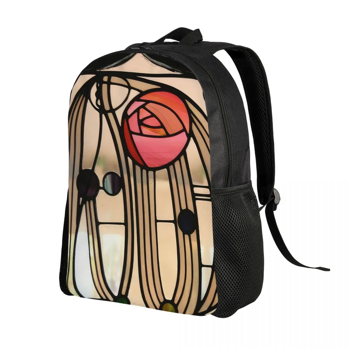 Charles Rennie Mackintosh Backpack Daypack Large Capacity Children BookBag School Bag Shoulder Bags for Men Women