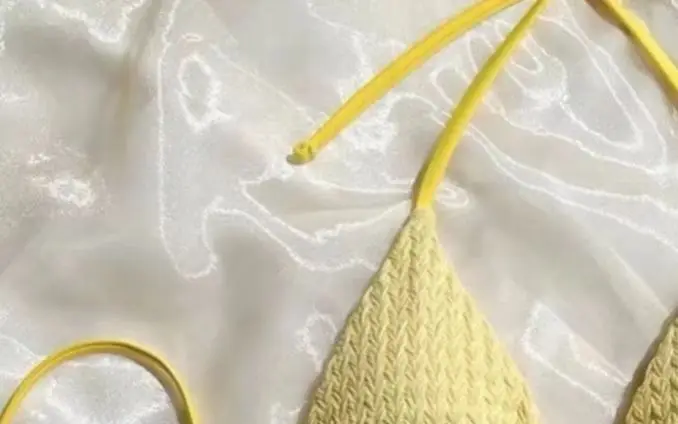 Summer Essentials European and American new swimsuit female sexy backless straps solid color bikini