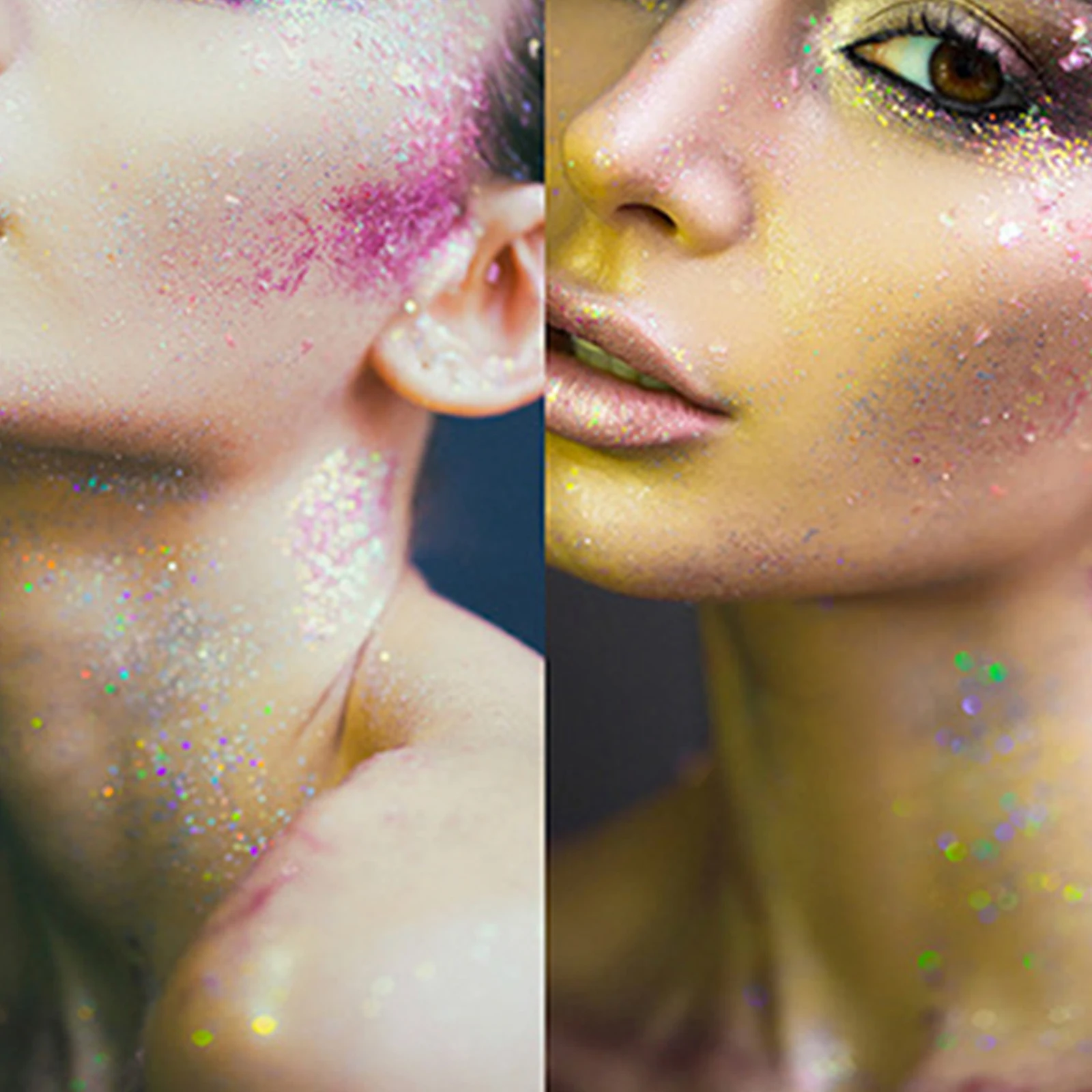 グリッターメイクアップボディシマースパークリングスプレーハイライターパウダー軽量使いやすいDIYグラマラス魅力的