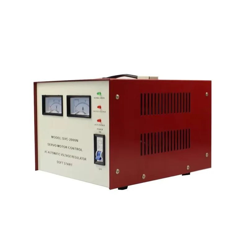 

2000va 3000va 220v Automatic AC Voltage Stabilizer Regulator SVC/TND Model Single Phase Power Supply 140-250V Input 90%