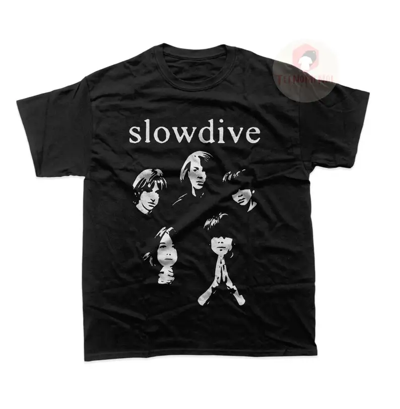 

Slowdive Unisex T-Shirt - Music Band Graphic Tee - Souvlaki Album Shirt - Printed Music Merch For Gift