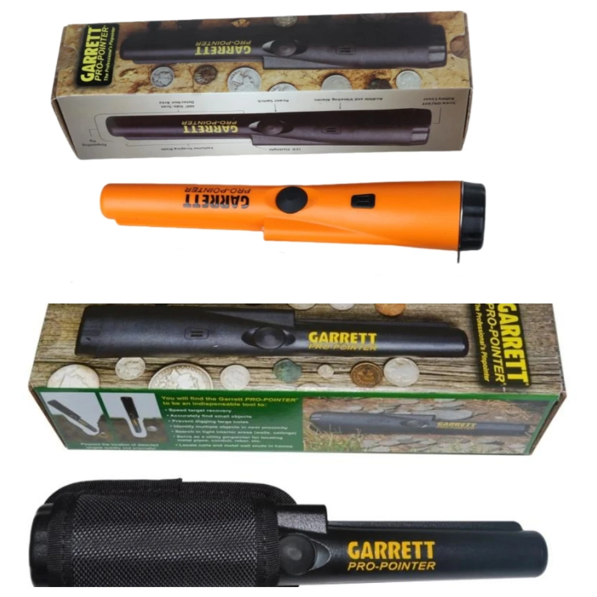 Metaldetector Metal Detector Pinpointer Ouro Metro Pin Pointer All Coin Digger Kit Finder Tester Detectando Máquina